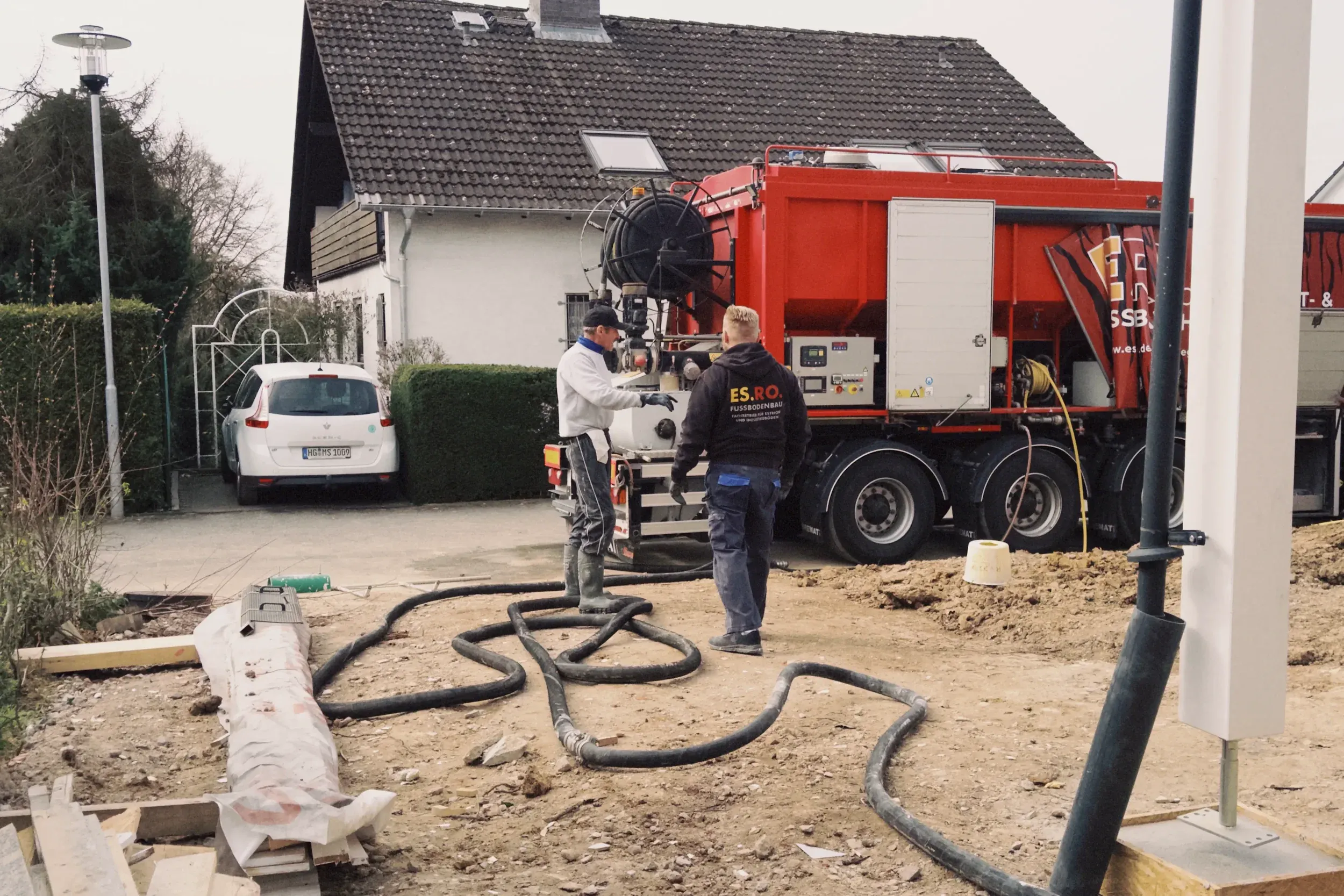 ES.RO Fußbodenbau – behind the scenes 2